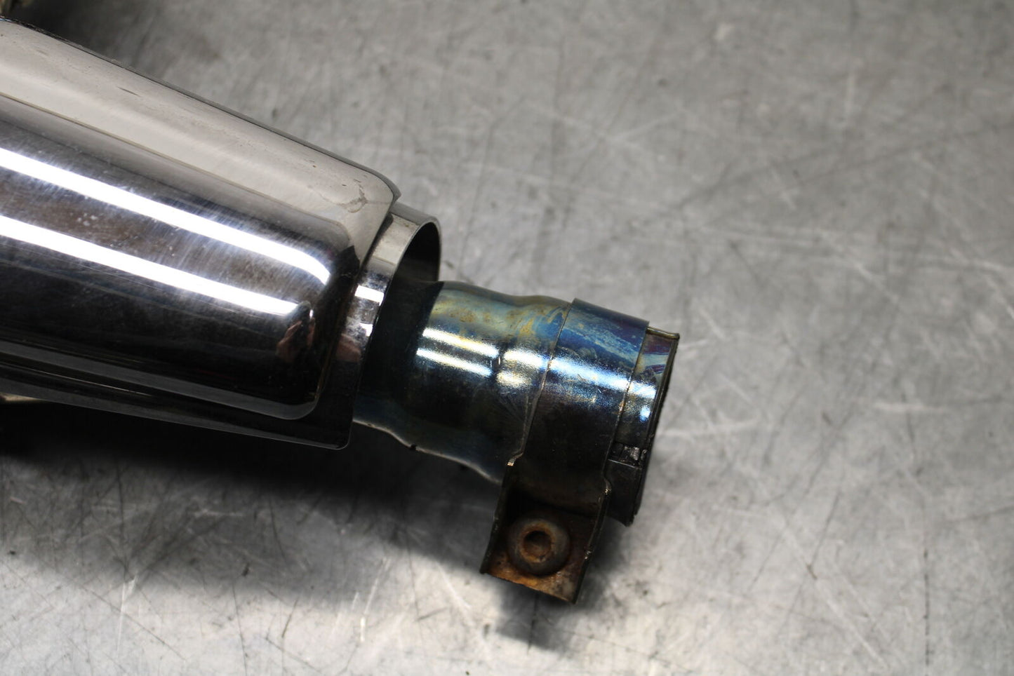 99-00 YAMAHA V STAR 1100 MUFFLER EXHAUST SILENCER PIPE BB711