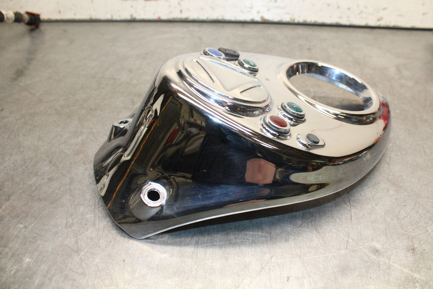 14-16 TRIUMPH AMERICA LT GAS TANK CAP COVER TRIM PANELCOWL FAIRING BB720