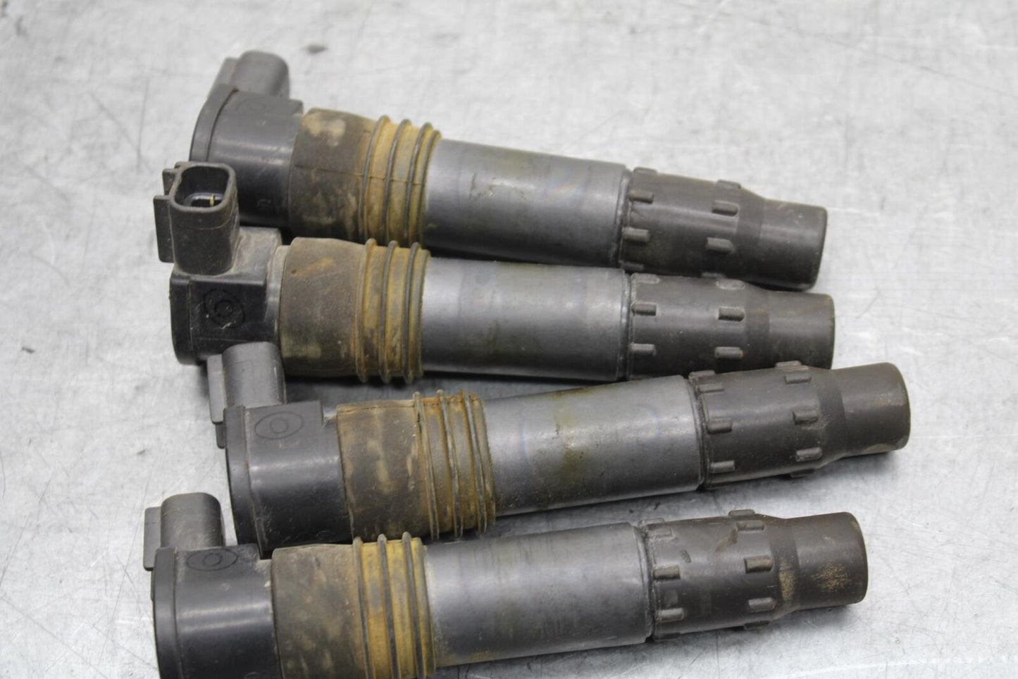 2001 Suzuki GSXR600 IGNITION COIL SPARK PLUG CAPS 33410-35F00 33410-35F10 BB59