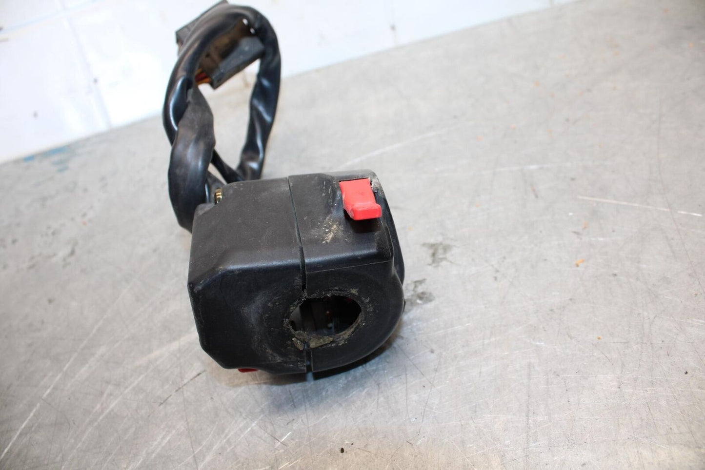 2006 Triumph Daytona 675 Triple LEFT CLIP ON HANDLE HORN SIGNALS SWITCH BB434