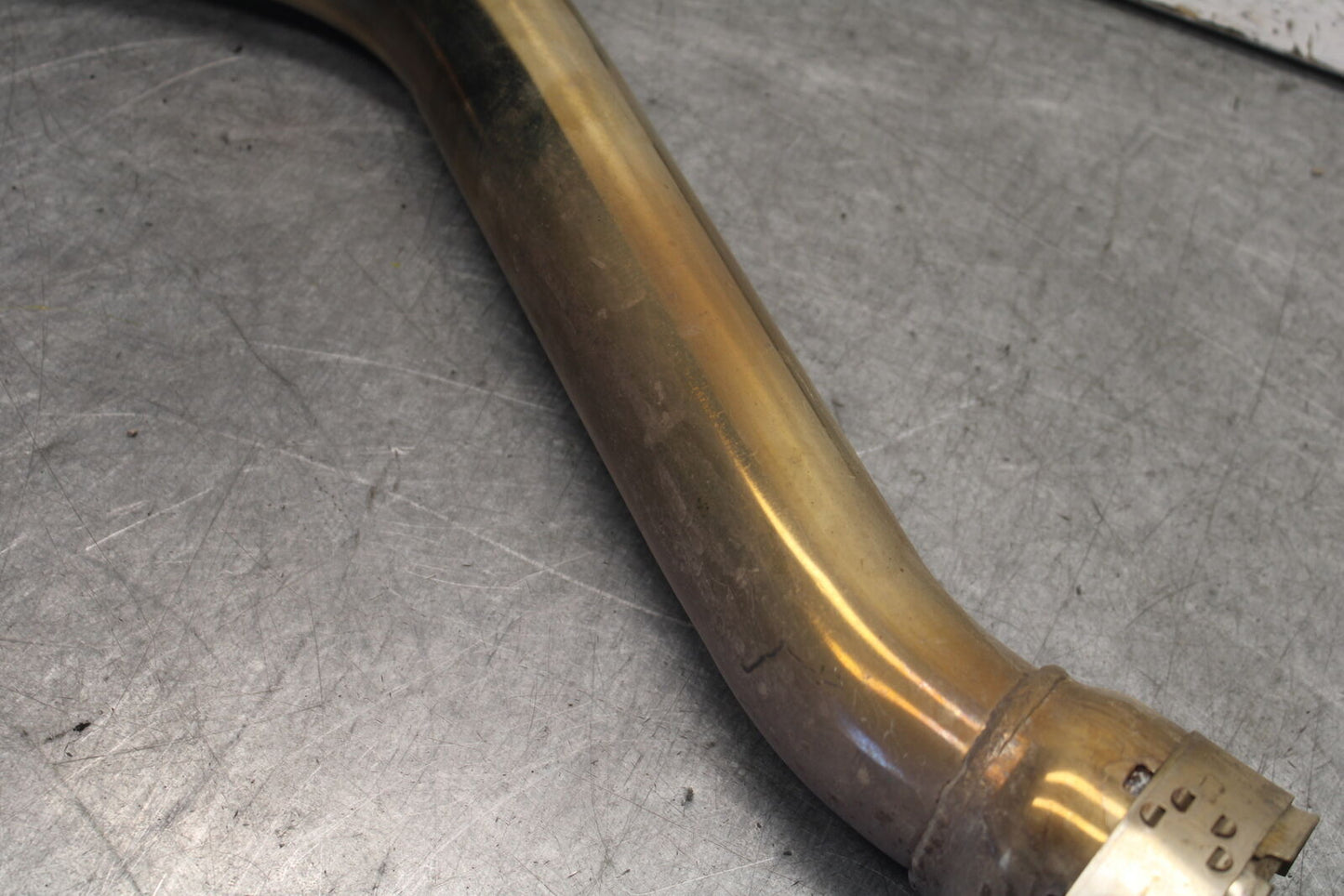07-08 TRIUMPH DAYTONA 675 EXHAUST MIDPIPE MID MIDDLE PIPE BB685