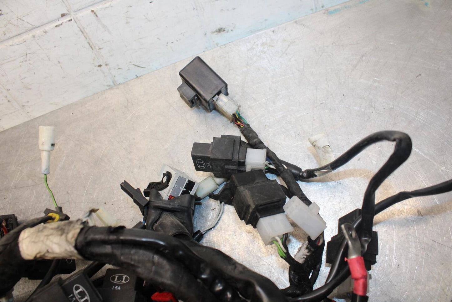 2009 Aprilia Shiver 750 SL750 MAIN ENGINE WIRING HARNESS MOTOR WIRE LOOM BB506