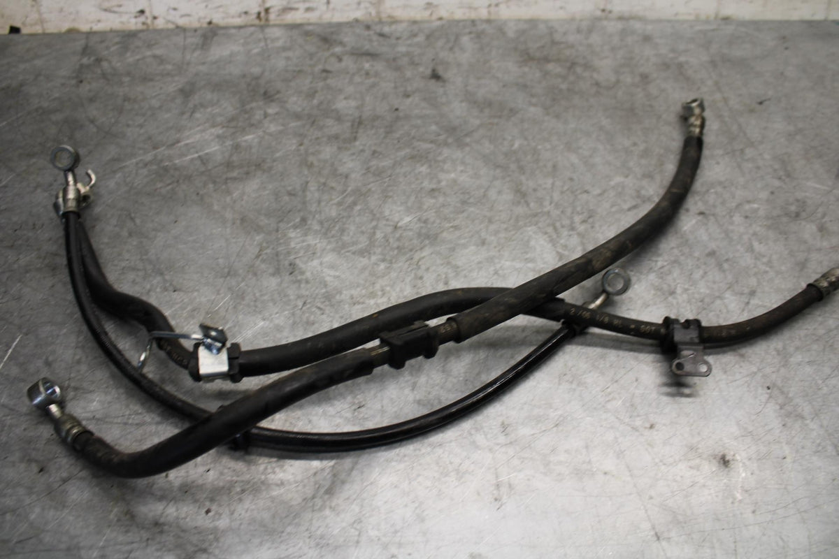 06-07 SUZUKI GSXR750 FRONT REAR BRAKE CALIPER HOSES LINES BB543