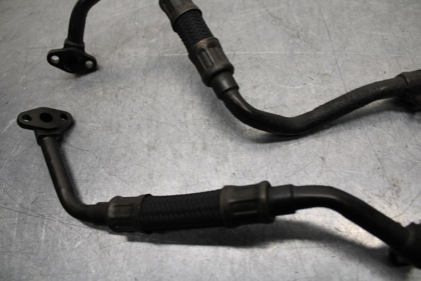 2002 Suzuki GSXR1000 ENGINE MOTOR OIL COOLER HOSES 16460-40F10 16470-40F00 BB73