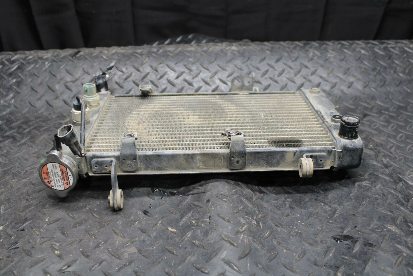 03-06 SUZUKI QUADSPORT Z400 ENGINE RADIATOR MOTOR COOLER COOLING RADIATER BB207