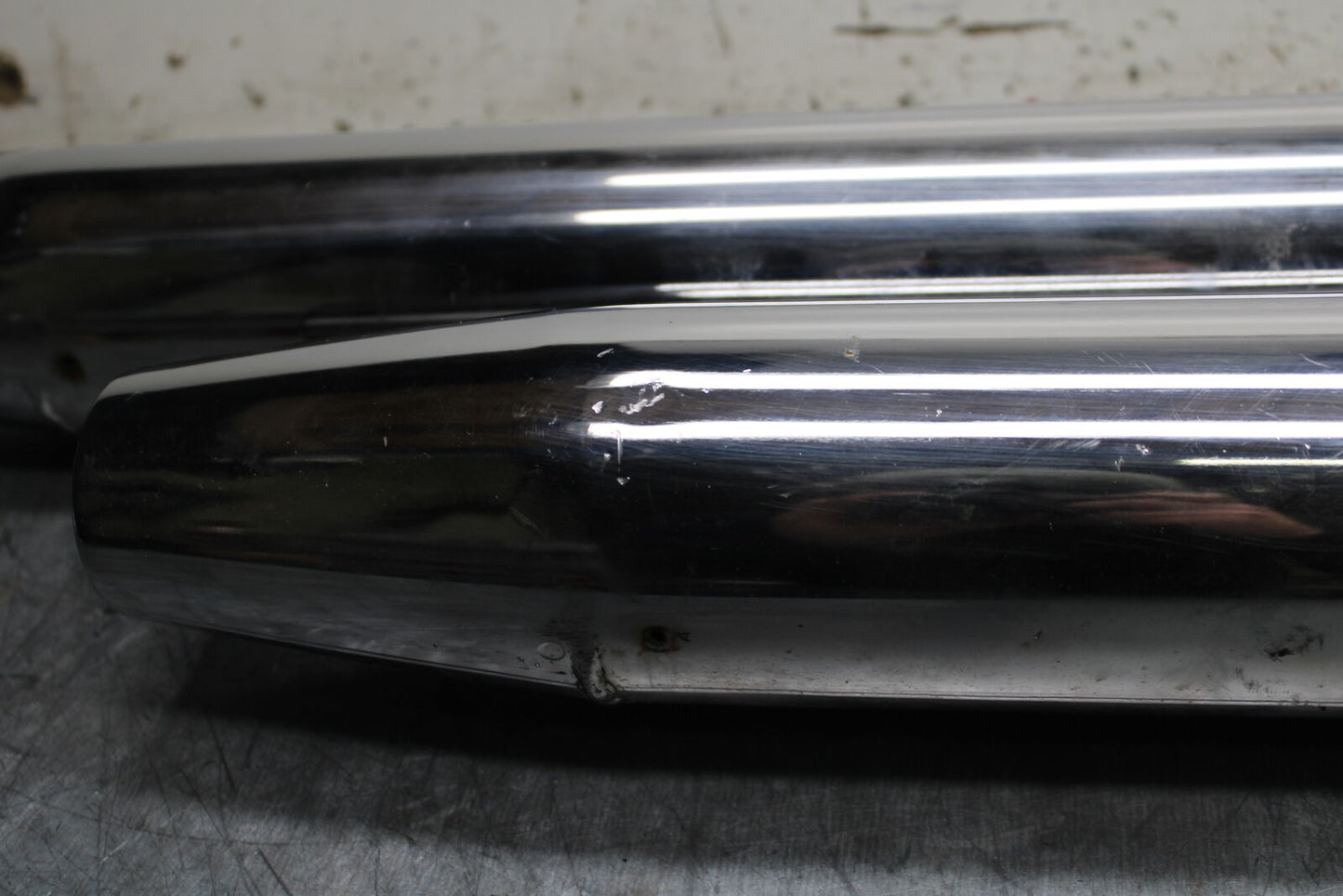 99-00 YAMAHA V STAR 1100 MUFFLER EXHAUST SILENCER PIPE BB711