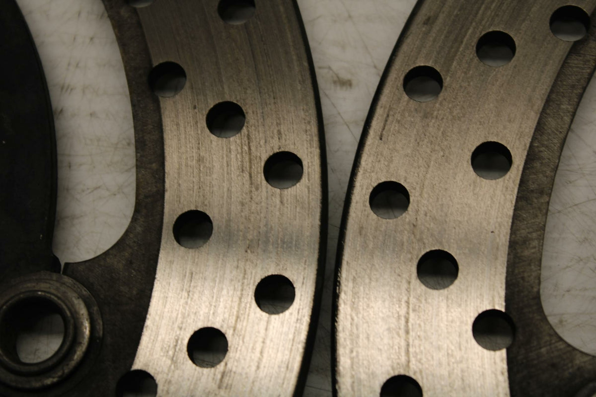 03-11 SUZUKI SV650A FRONT LEFT RIGHT BRAKE ROTORS DISCS BB290