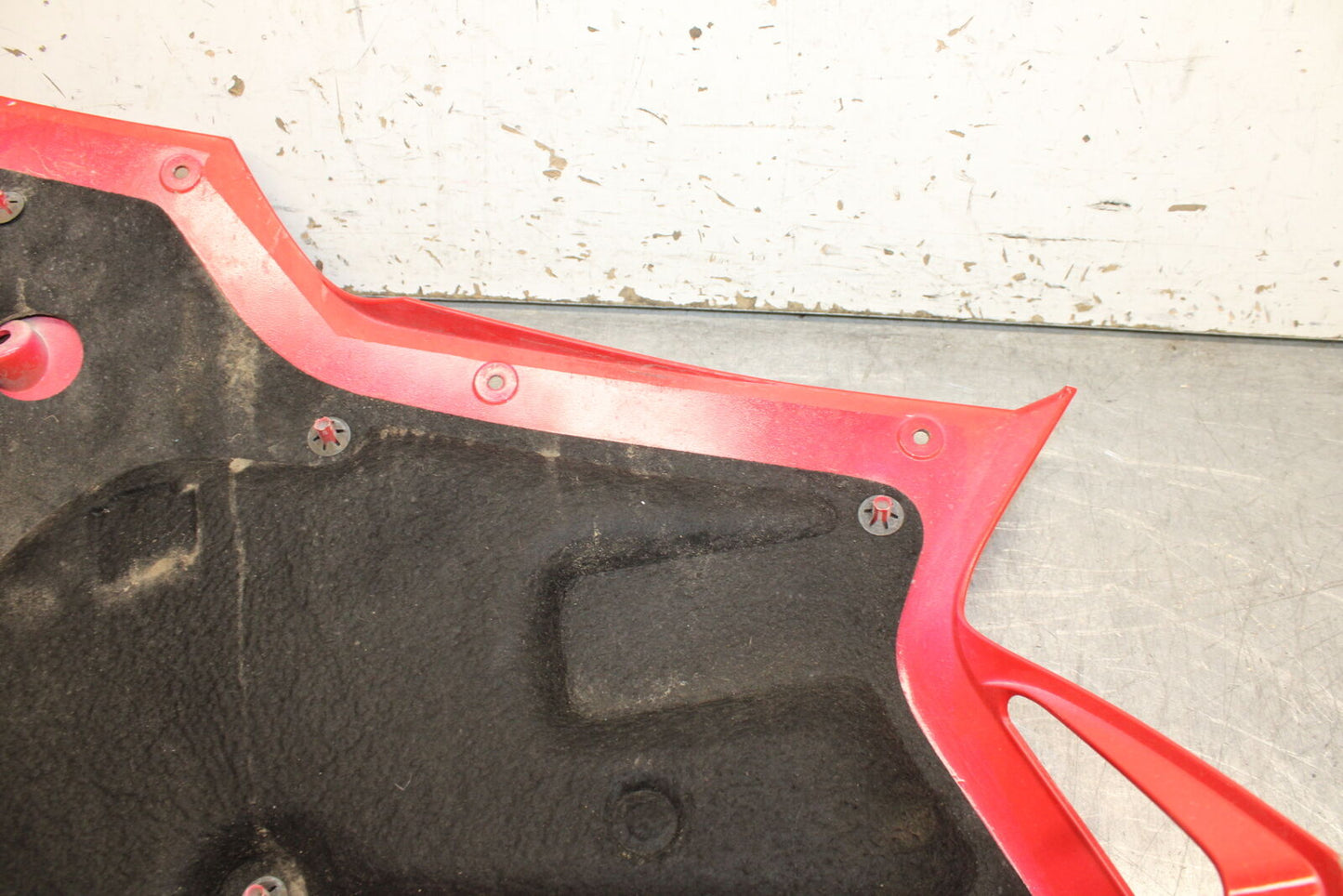 08-13 DUCATI 848 EVO LEFT LOWER MID UPPER SIDE FAIRING COWL BB667