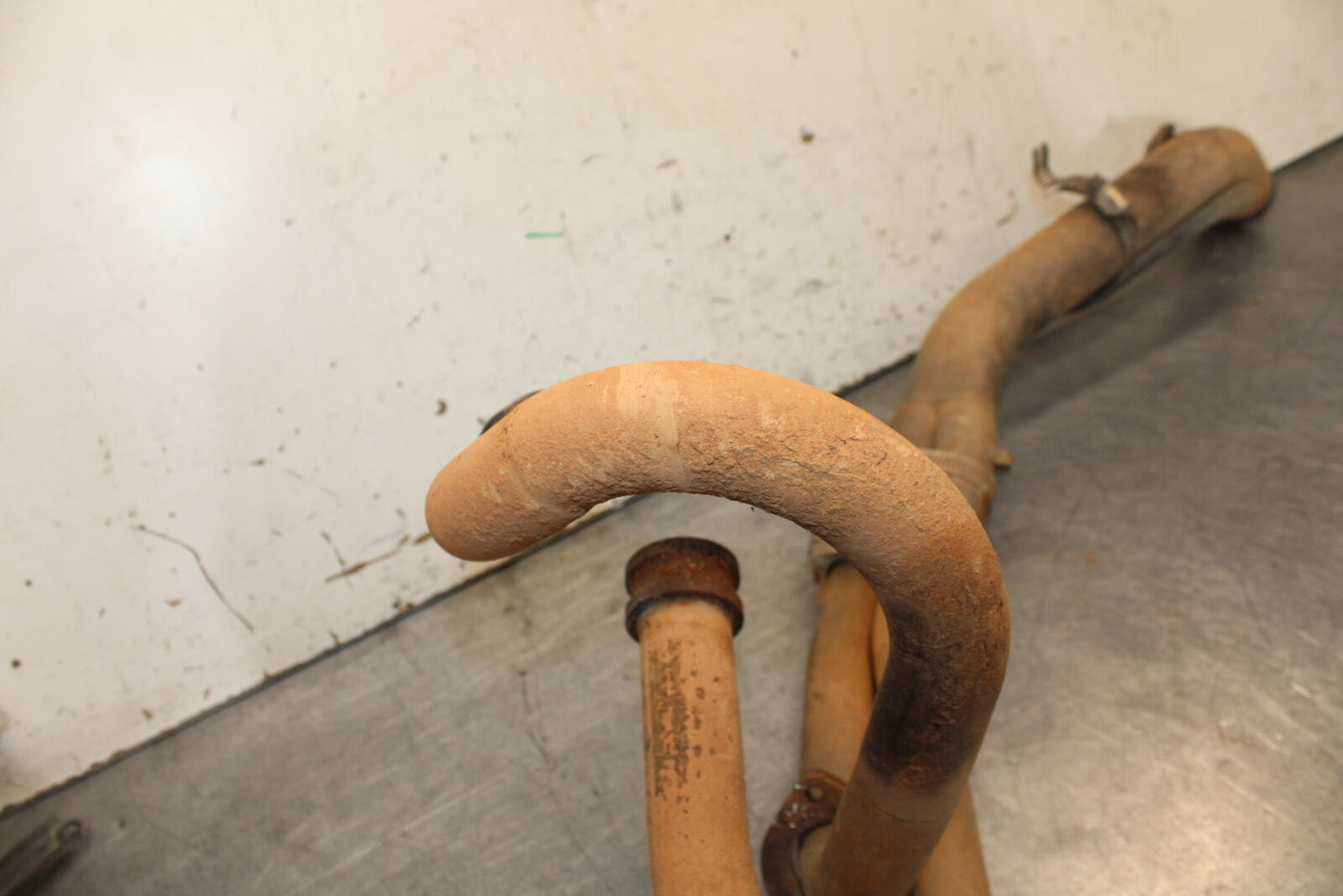 01-05 YAMAHA RAPTOR 660R EXHAUST HEADER PIPE 5LP-14621-00-00 BB695