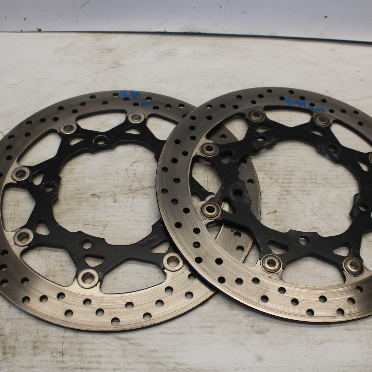 07-12 SUZUKI BANDIT 650F FRONT LEFT RIGHT BRAKE ROTORS DISCS BB280