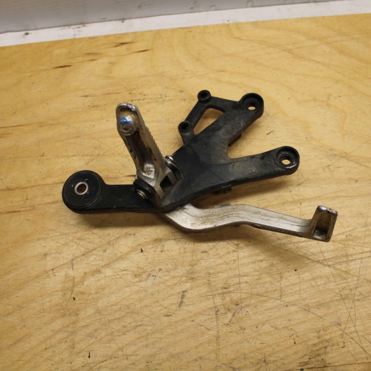 12-14 BMW S1000RR RIGHT REARSET REAR SET DRIVER FOOT PEG BRAKE PEDAL BB317