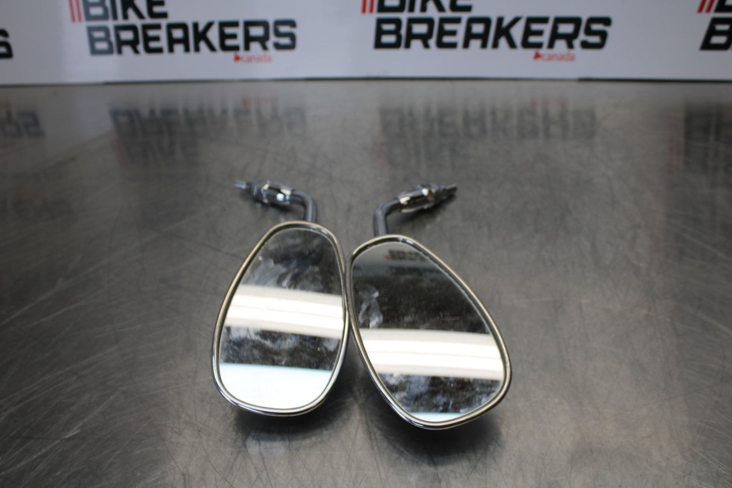 08 MOTO GUZZI BREVA 750 REAR VIEW MIRROR SET PAIR MIRRORS BB154