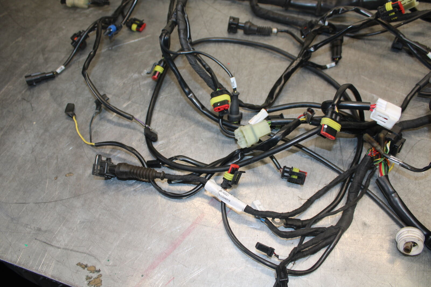 12-13 DUCATI STREETFIGHTER 848 MAIN ENGINE WIRING HARNESS MOTOR WIRE LOOM BB705