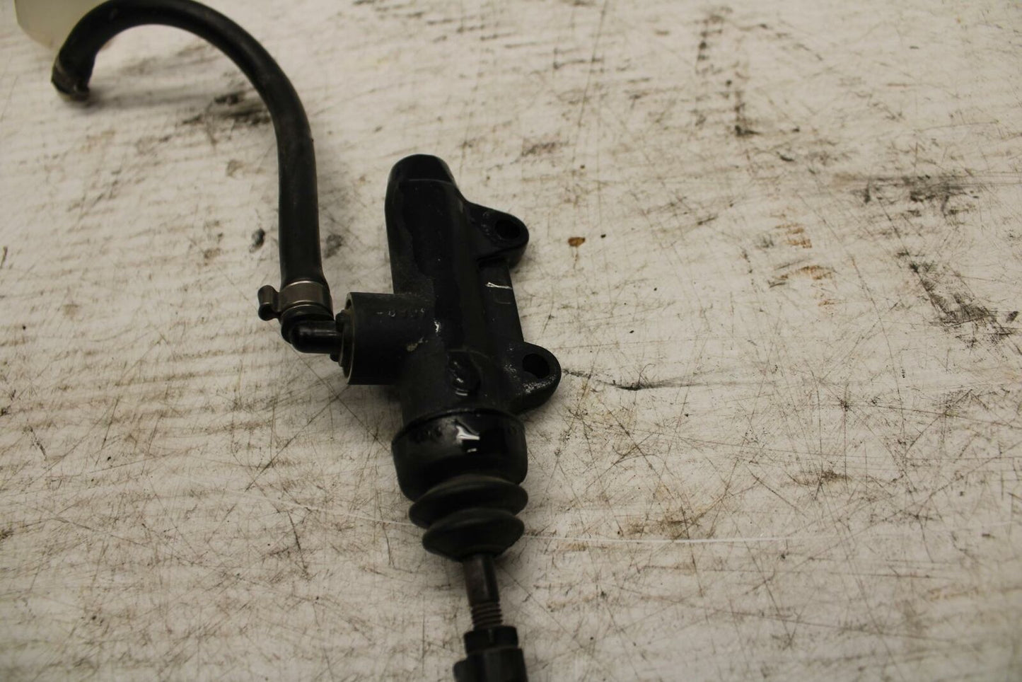 06-12 BMW F800ST REAR BACK BRAKE MASTER CYLINDER W RESERVOIR BB291