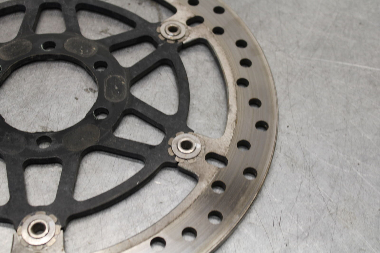 06-07 DUCATI MONSTER 695 FRONT LEFT RIGHT BRAKE ROTORS DISCS BB674