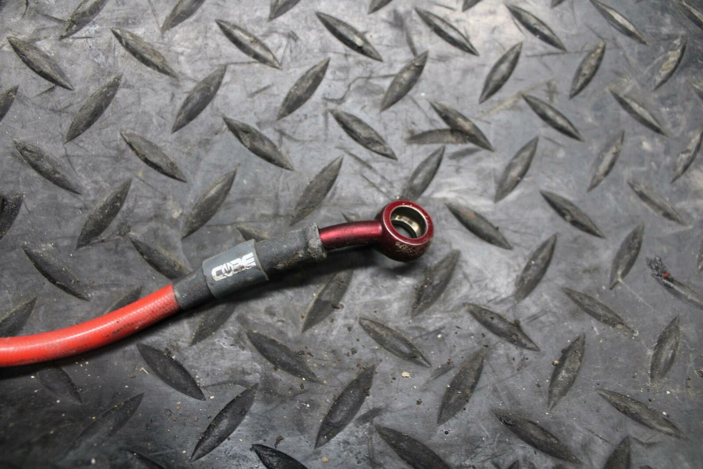 10-11 HONDA CBR1000RR BRAIDED REAR BACK BRAKE HOSE FLUID LINE CORE BB228