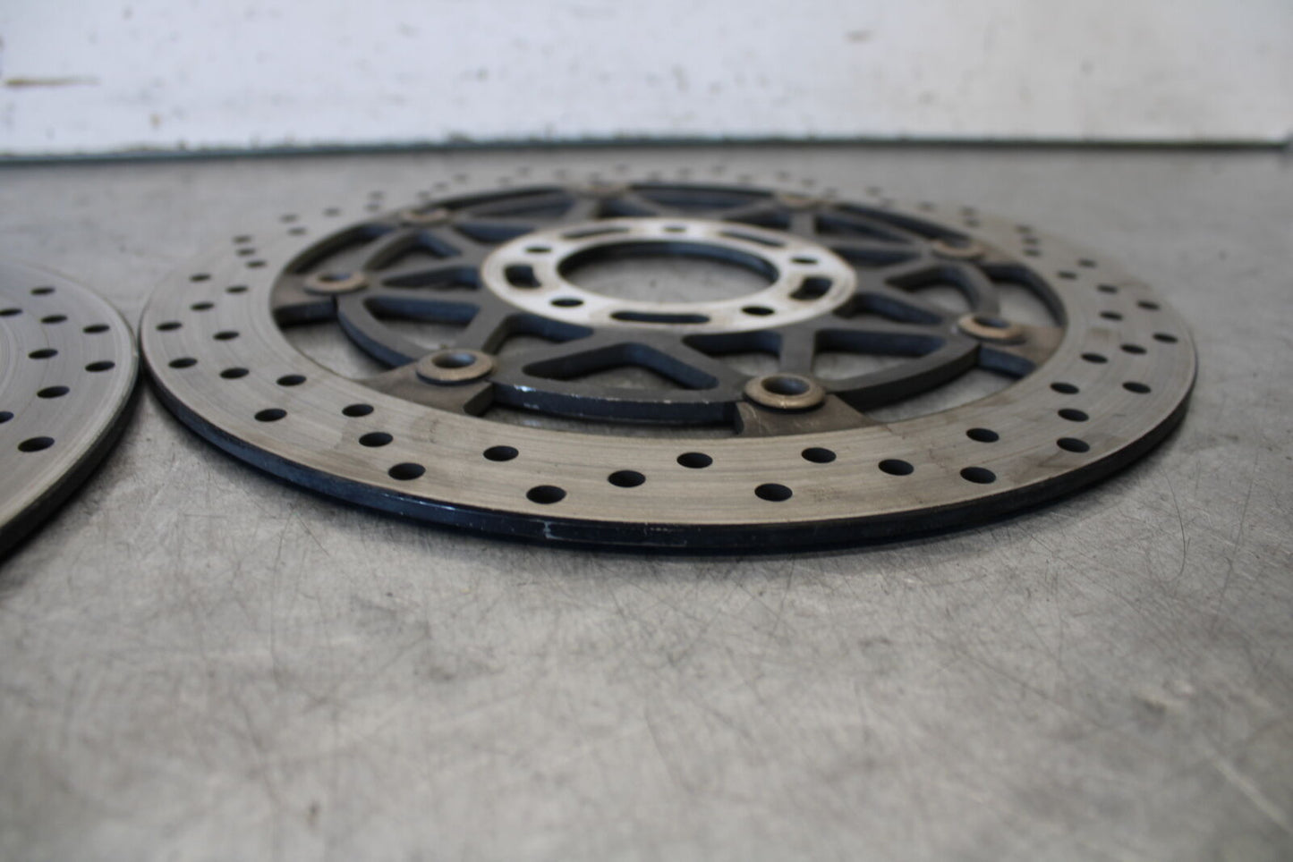 03-07 SUZUKI SV1000S FRONT LEFT RIGHT BRAKE ROTORS DISCS BB657