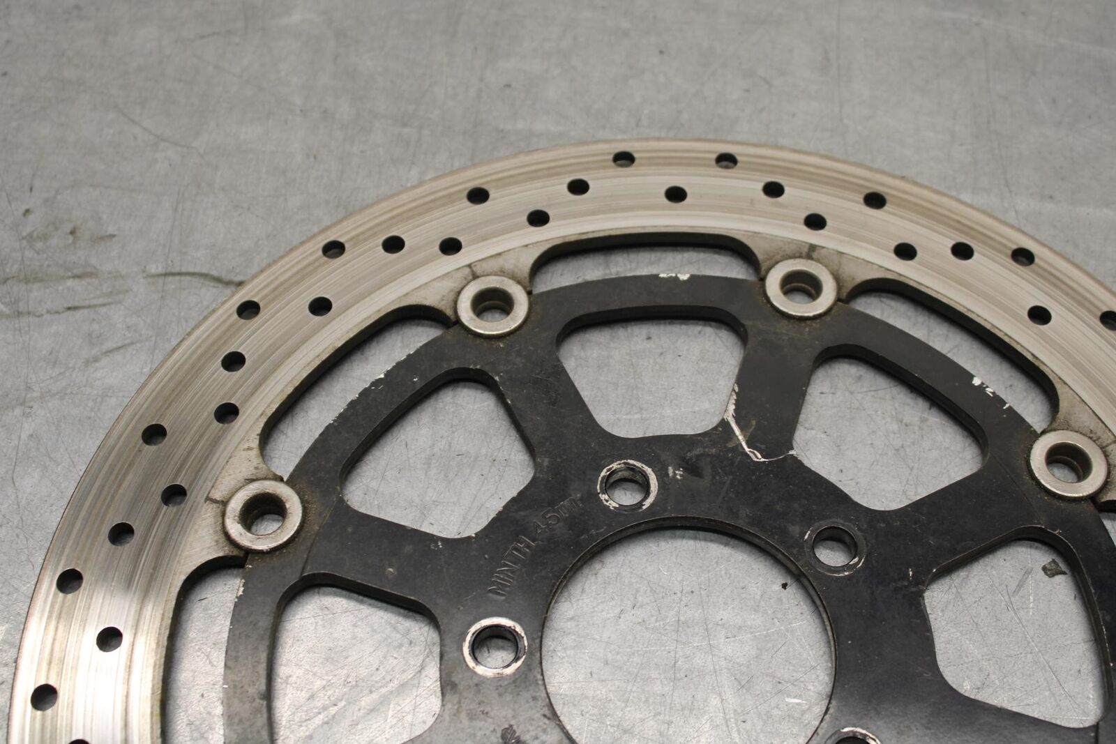 01-03 SUZUKI GSXR600 FRONT LEFT RIGHT BRAKE ROTORS DISCS BB633