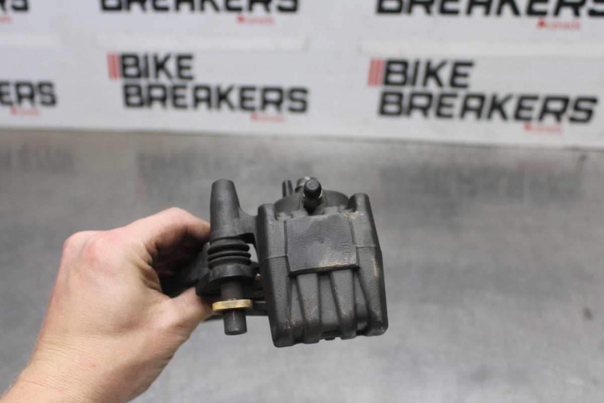 12 KAWASAKI NINJA 650 EX650E REAR BACK BRAKE CALIPER W MOUNT BRACKET BB926