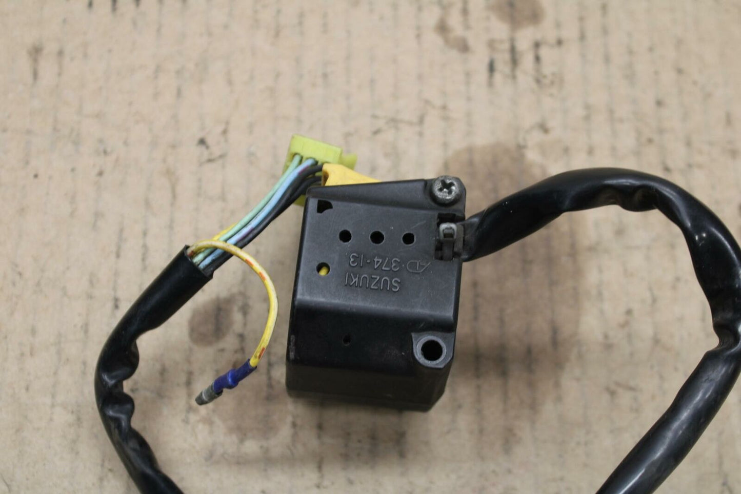 89 SUZUKI GSXR1100 K LEFT CLIP ON HANDLE SIGNALS SWITCH SWITCHES BB02