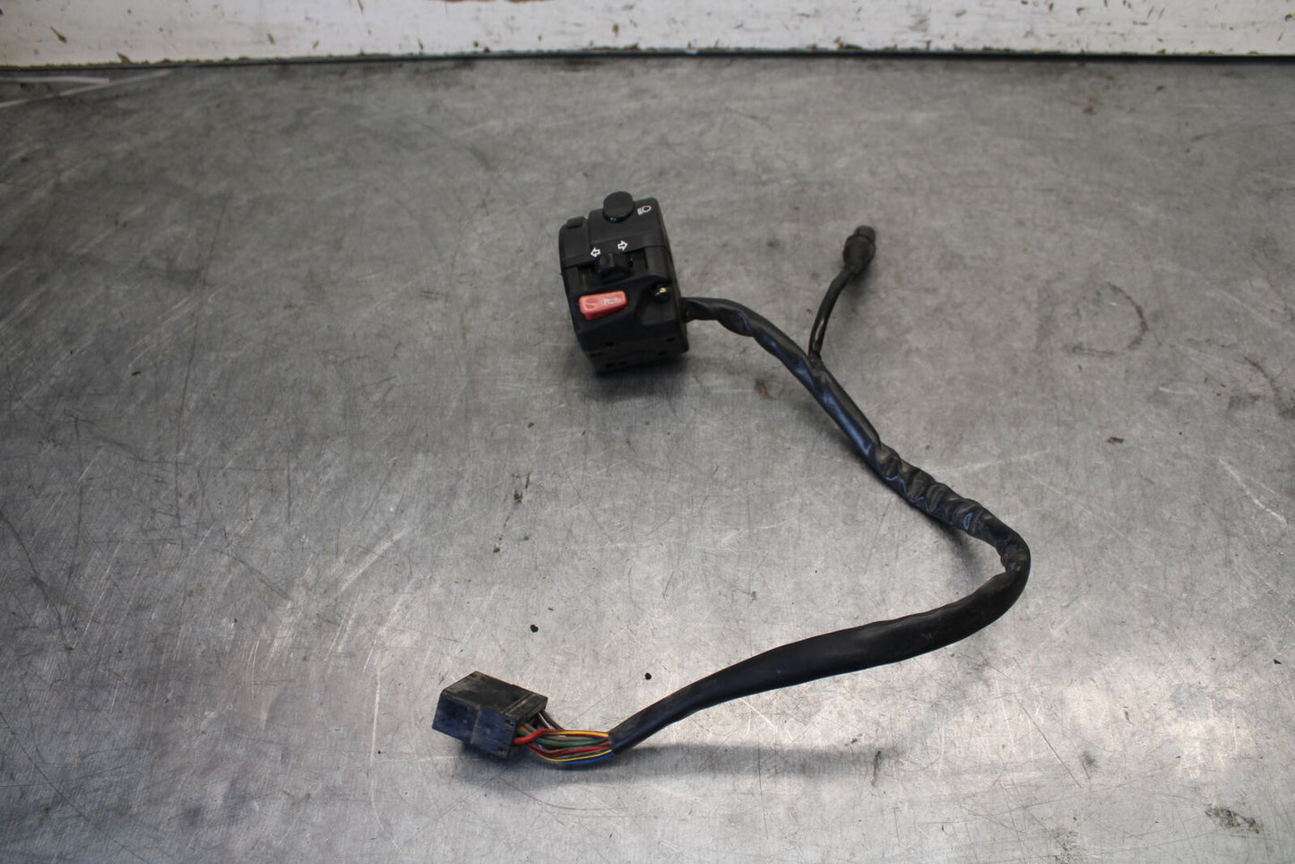 07-08 TRIUMPH DAYTONA 675 LEFT CLIP ON HANDLE HORN SIGNALS SWITCHES BB685