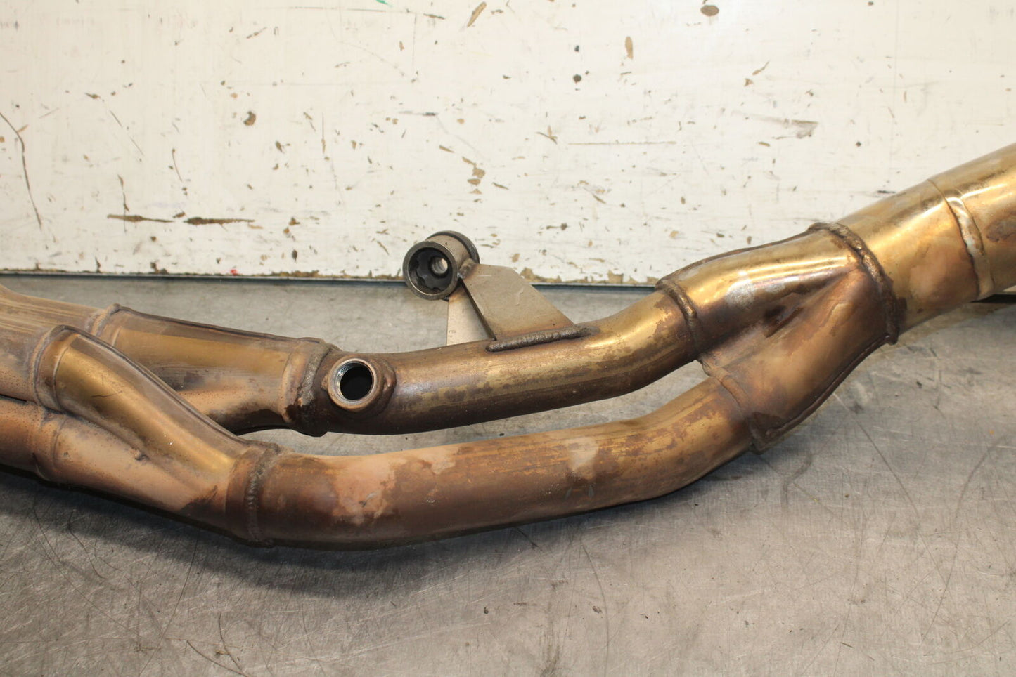 03-04 TRIUMPH DAYTONA 600 EXHAUST HEADER PIPES MANIFOLD BB745