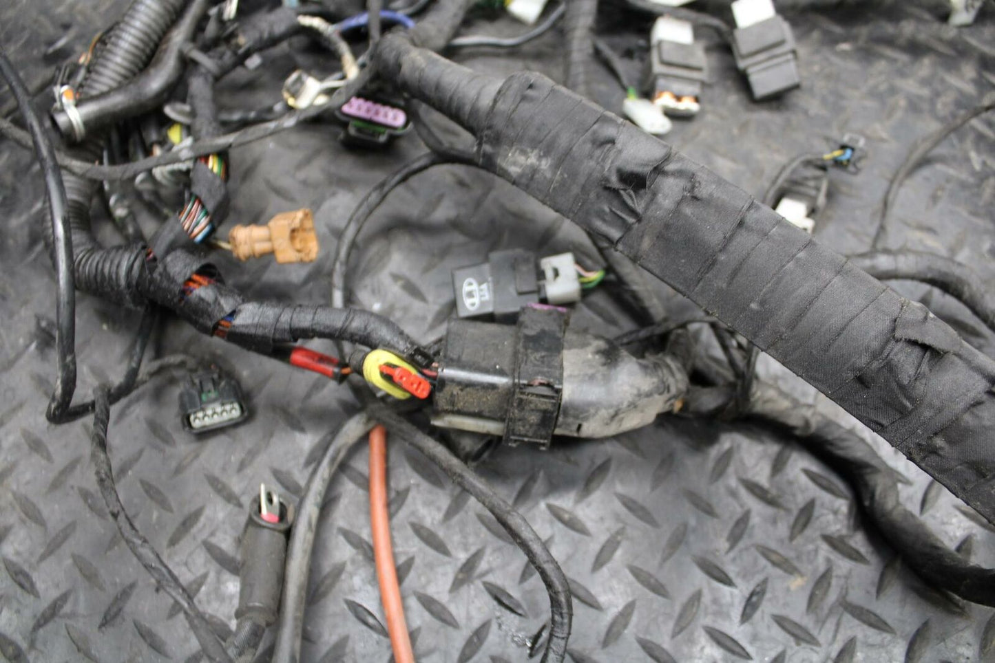 10-11 APRILIA RSV4 R MAIN ENGINE WIRING HARNESS MOTOR WIRE LOOM BB202