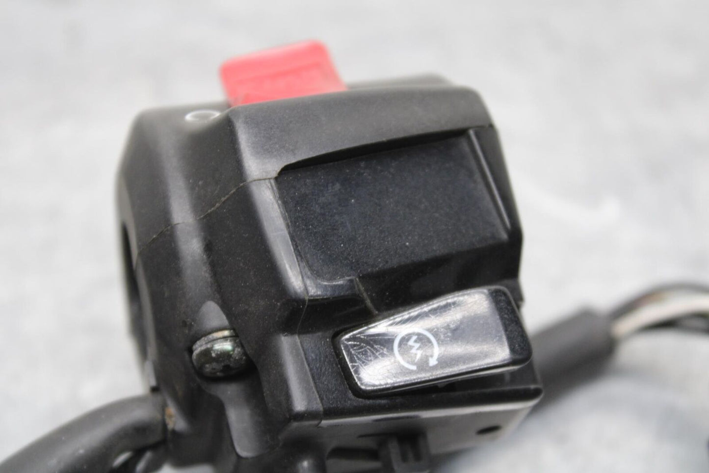 01-06 HONDA CBR600F4I RIGHT CLIP ON HANDLE KILL OFF START SWITCH BB626