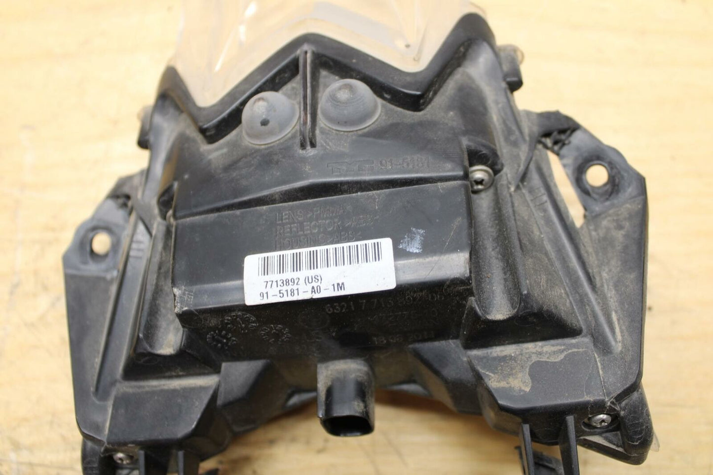 12-14 BMW S1000RR REAR TAIL TAILLIGHT BACK BRAKE LIGHT BB317