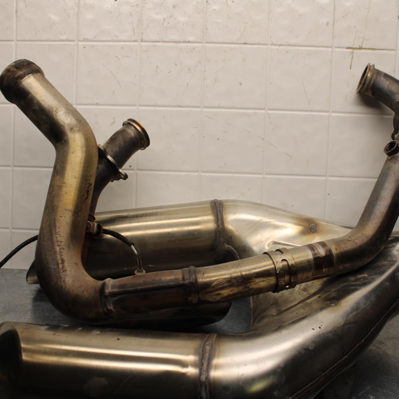 07-11 KTM 990 SUPER DUKE EXHAUST FULL SYSTEM OEM BB578