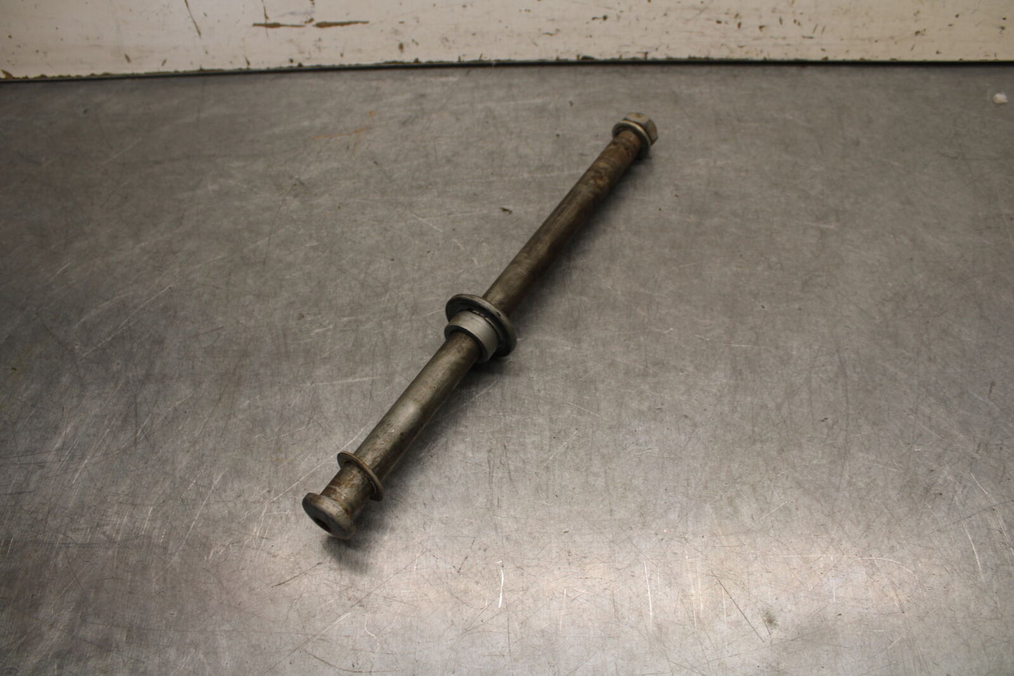 04-12 HONDA ST1300A REAR AXLE BACK WHEEL RIM PIVOT BOLT AXEL BB669