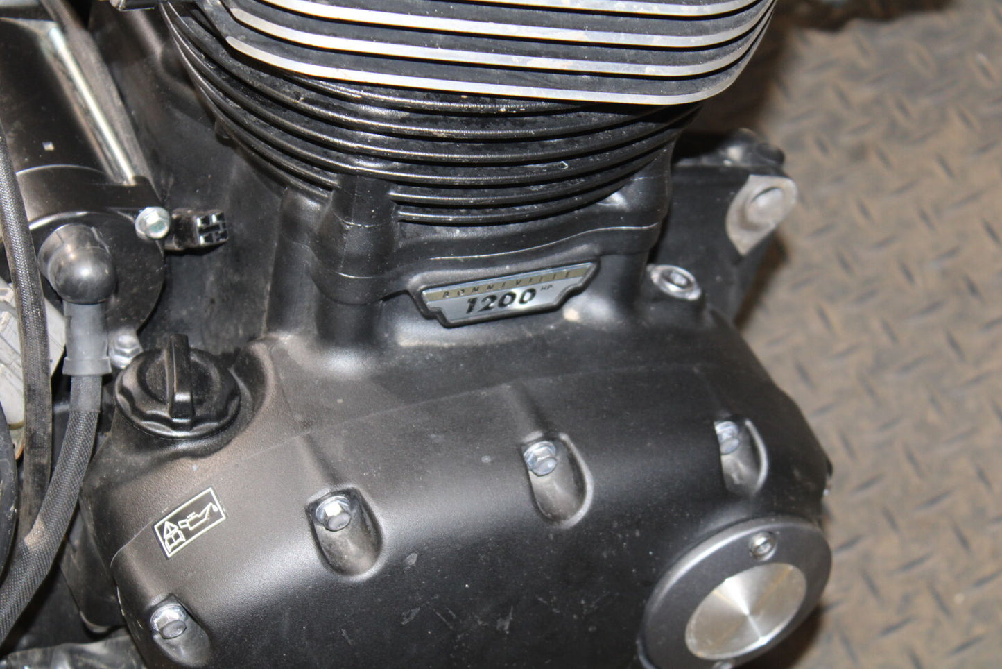 19-21 TRIUMPH SPEED TWIN 1200 ENGINE MOTOR BB653