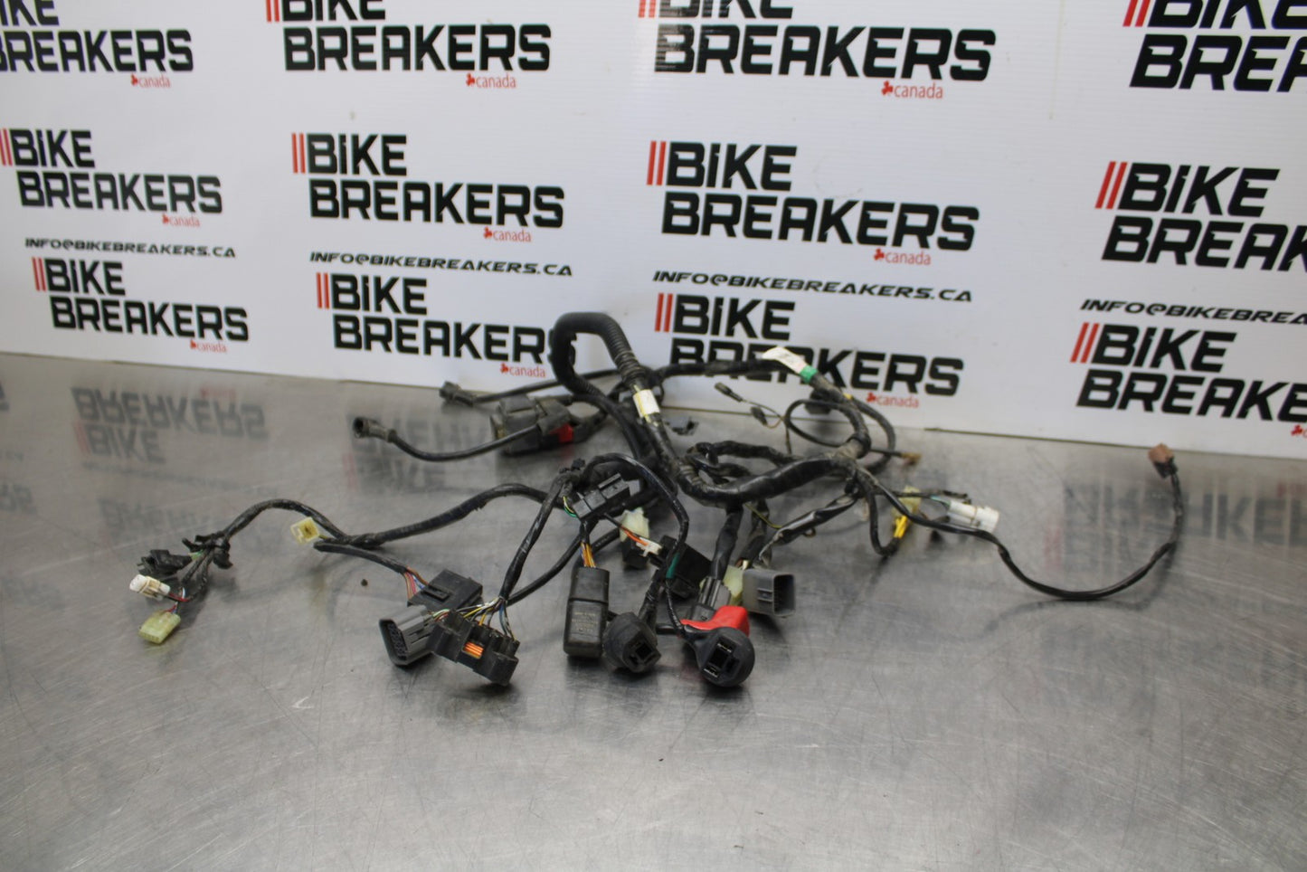 08-18 KAWASAKI KLR650 MAIN ENGINE WIRING HARNESS MOTOR WIRE LOOM BB183