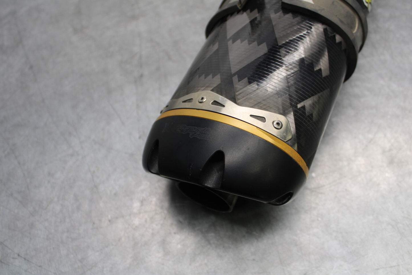 07-08 TRIUMPH DAYTONA 675 TWO BROTHERS EXHAUST PIPE SLIP ON CAN SILENCER BB685
