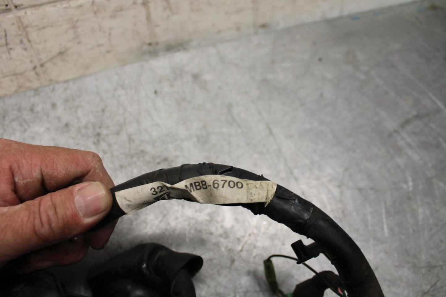 1999 Honda Super Hawk 1000 VTR1000F MAIN WIRING HARNESS MOTOR WIRE LOOM BB51