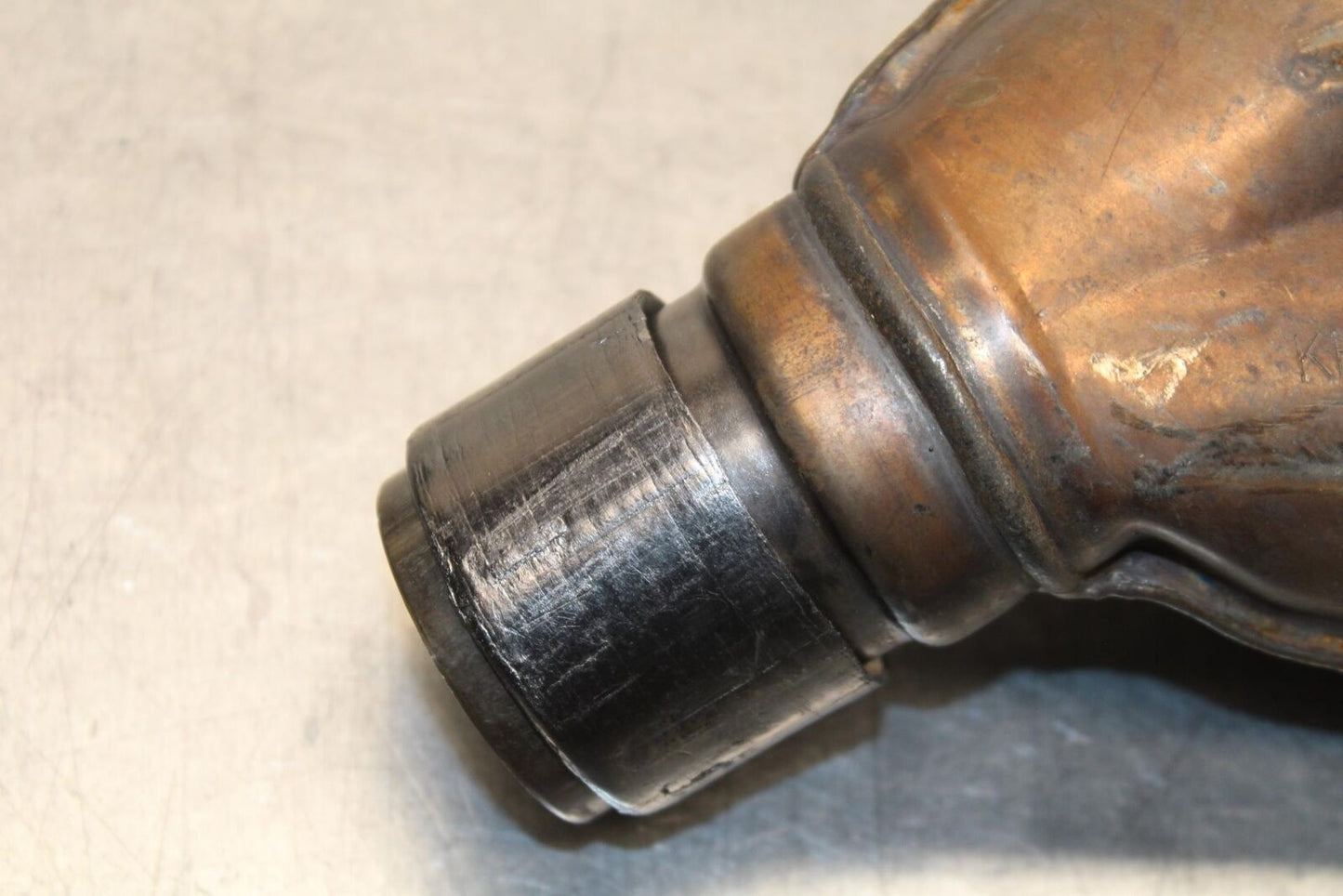 2008 Ducati 1098 EXHAUST MIDPIPE MID MIDDLE PIPE COLLECTOR BB581