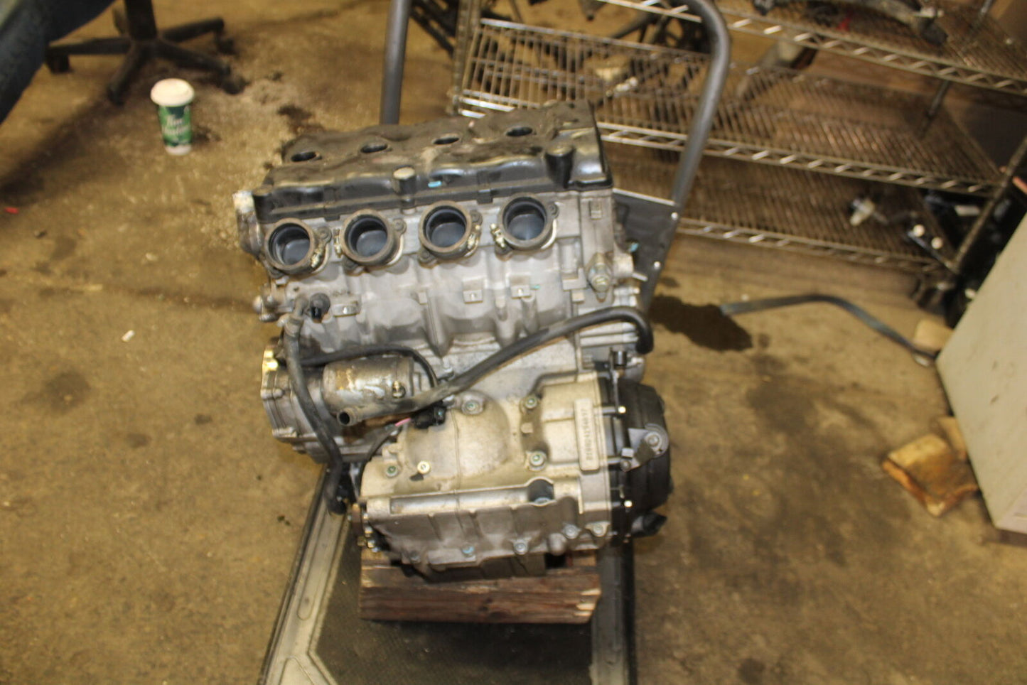 03-04 TRIUMPH DAYTONA 600 ENGINE MOTOR BB745