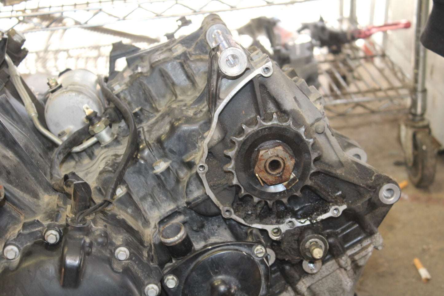 01-06 TRIUMPH TIGER 955I ENGINE MOTOR BB693