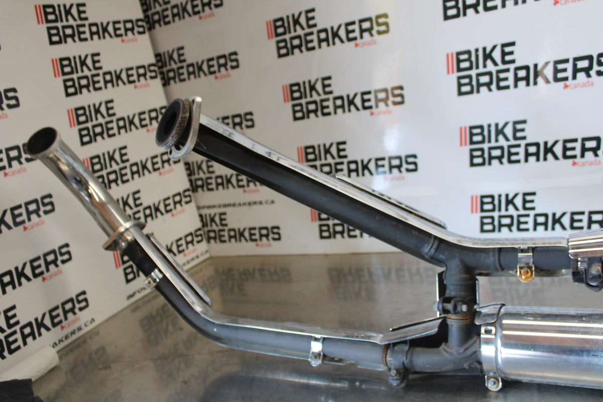 07 SUZUKI BOULEVARD M50 HEADER EXHAUST PIPE MUFFLERS BB897