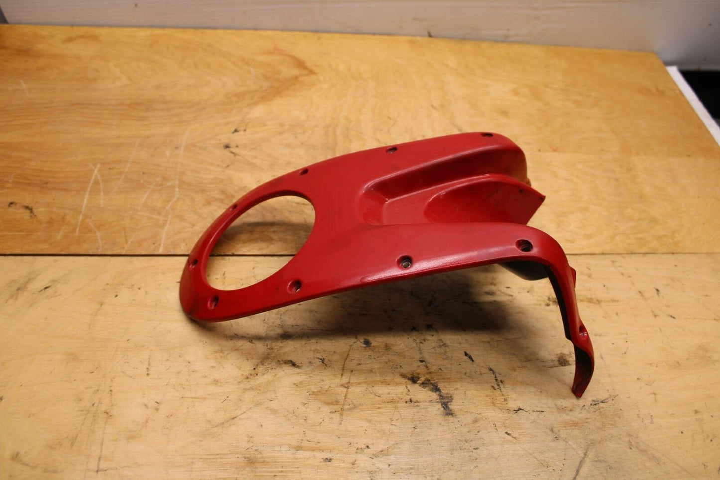 08-14 DUCATI MONSTER 696 GAS TANK FUEL CELL COVER FAIRING COWL BB324