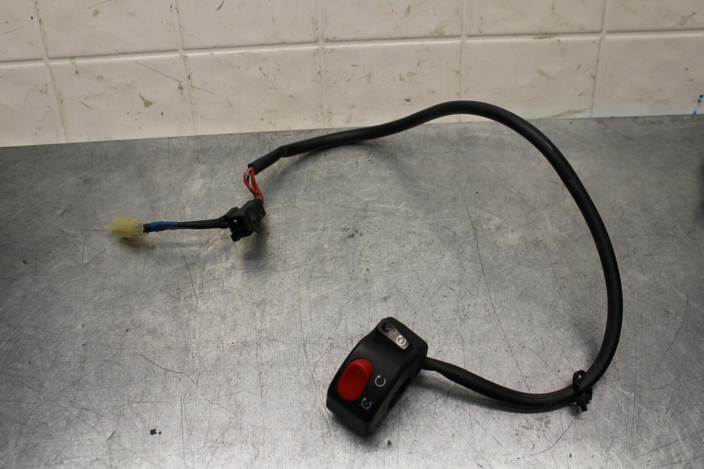 2012 Triumph Daytona 675R RIGHT CLIP ON HANDLE KILL OFF START SWITCH BB589
