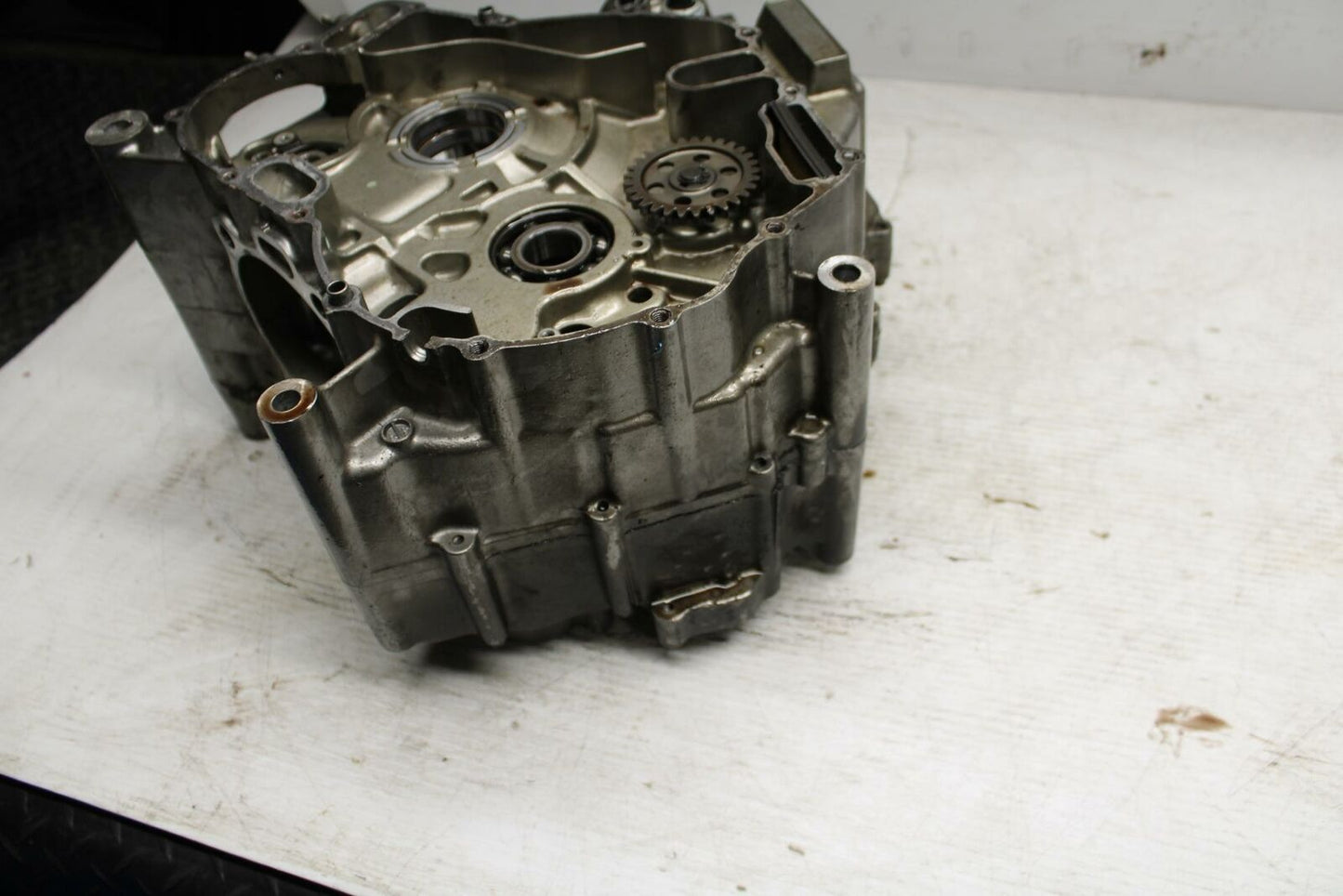 03-05 SUZUKI SV1000 ENGINE MOTOR CRANKCASE CRANK CASES BLOCK BB296