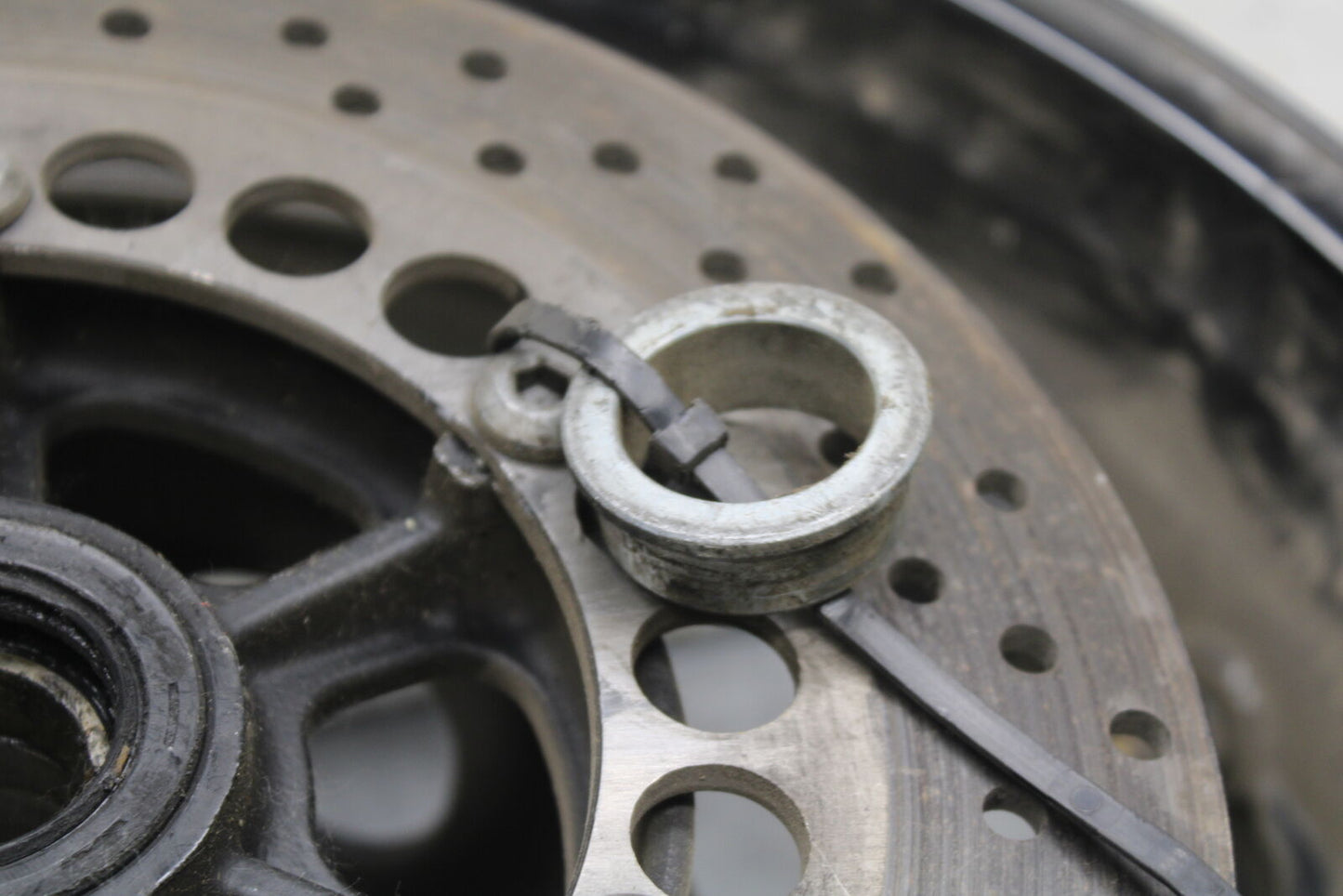 91-93 YAMAHA FZR1000 REAR WHEEL BACK RIM BB28