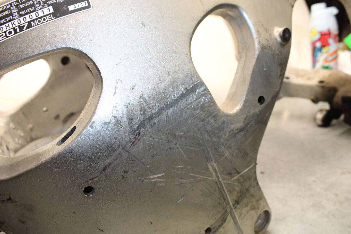 17-21 HONDA CBR1000RR SP FRAME CHASSIS SALVAGE BB681
