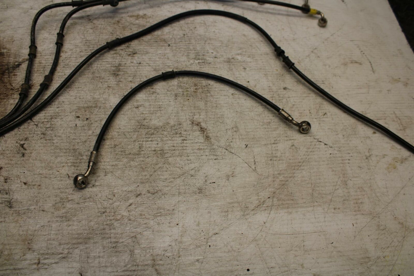 17-20 DUCATI MONSTER 797 FRONT REAR BACK ABS HOSE LINES HOSES BB309