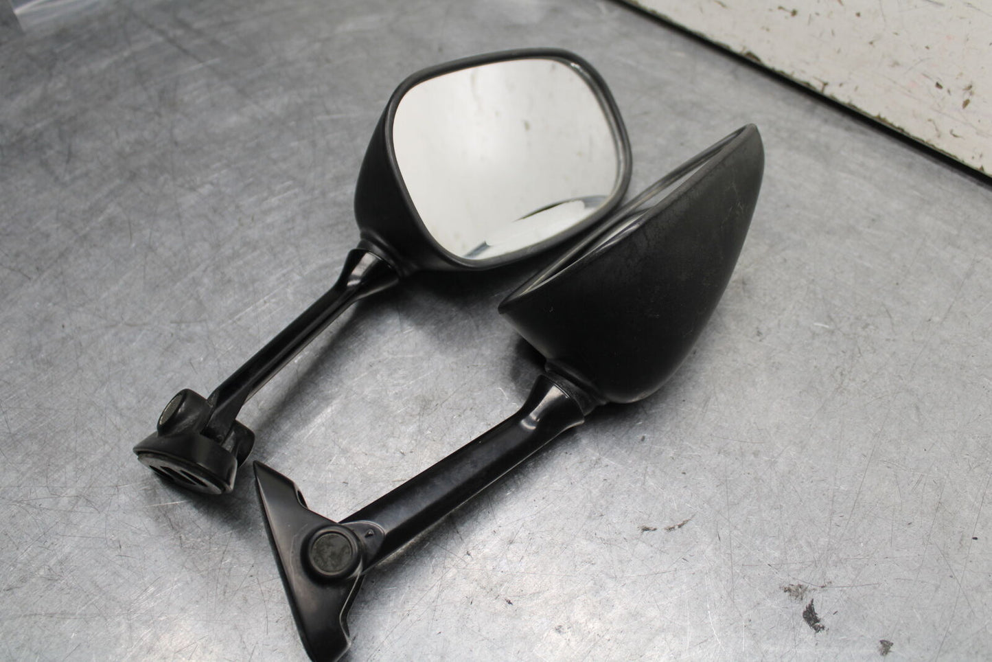 03-07 SUZUKI SV1000S REAR VIEW MIRROR SET PAIR MIRRORS BB657