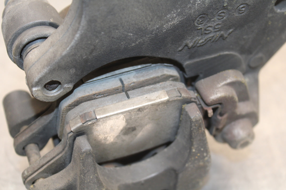 08-09 YAMAHA YZF R6S REAR BACK BRAKE CALIPER W MOUNT BRACKET BB114