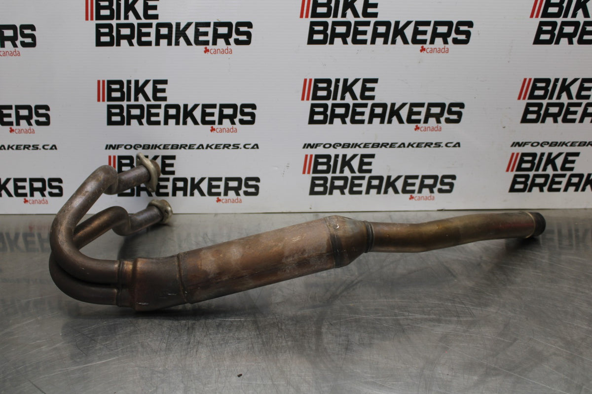 18-23 KAWASAKI NINJA 400 EX400 ABS EXHAUST HEADER PIPES MANIFOLD BB177
