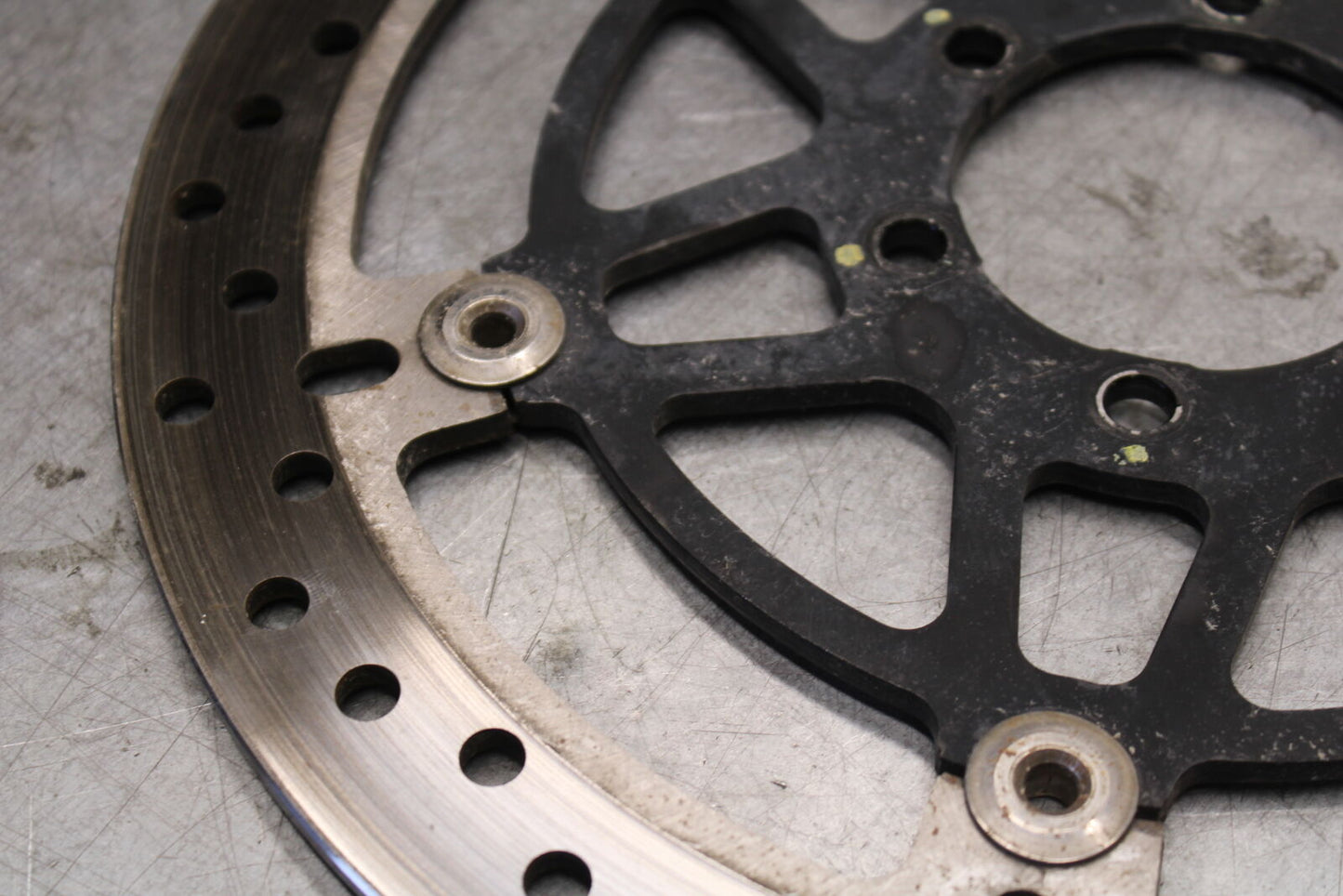 06-07 DUCATI MONSTER 695 FRONT LEFT RIGHT BRAKE ROTORS DISCS BB674