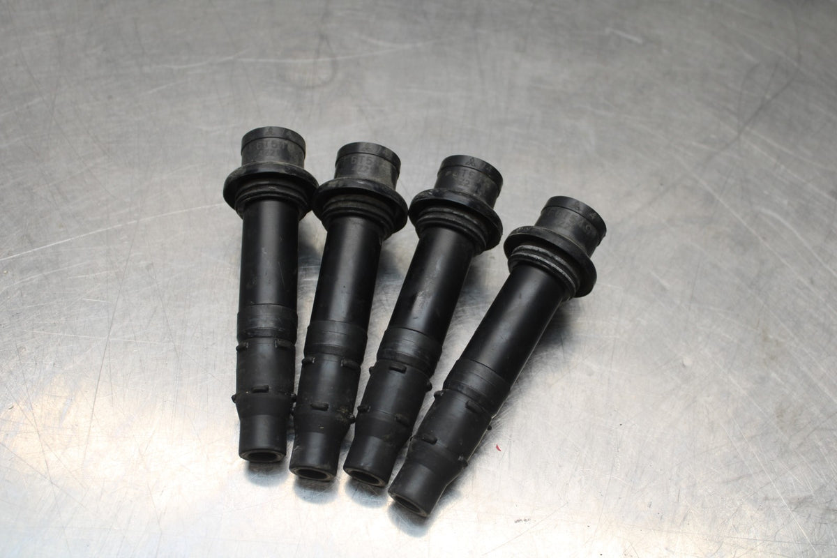 05 YAMAHA YZF R6 IGNITION COILS COIL SPARK PLUG CAPS BB814
